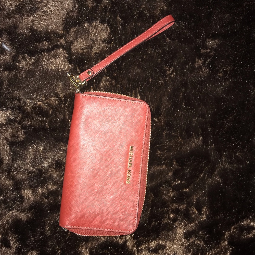 Michael Kors wristlet.